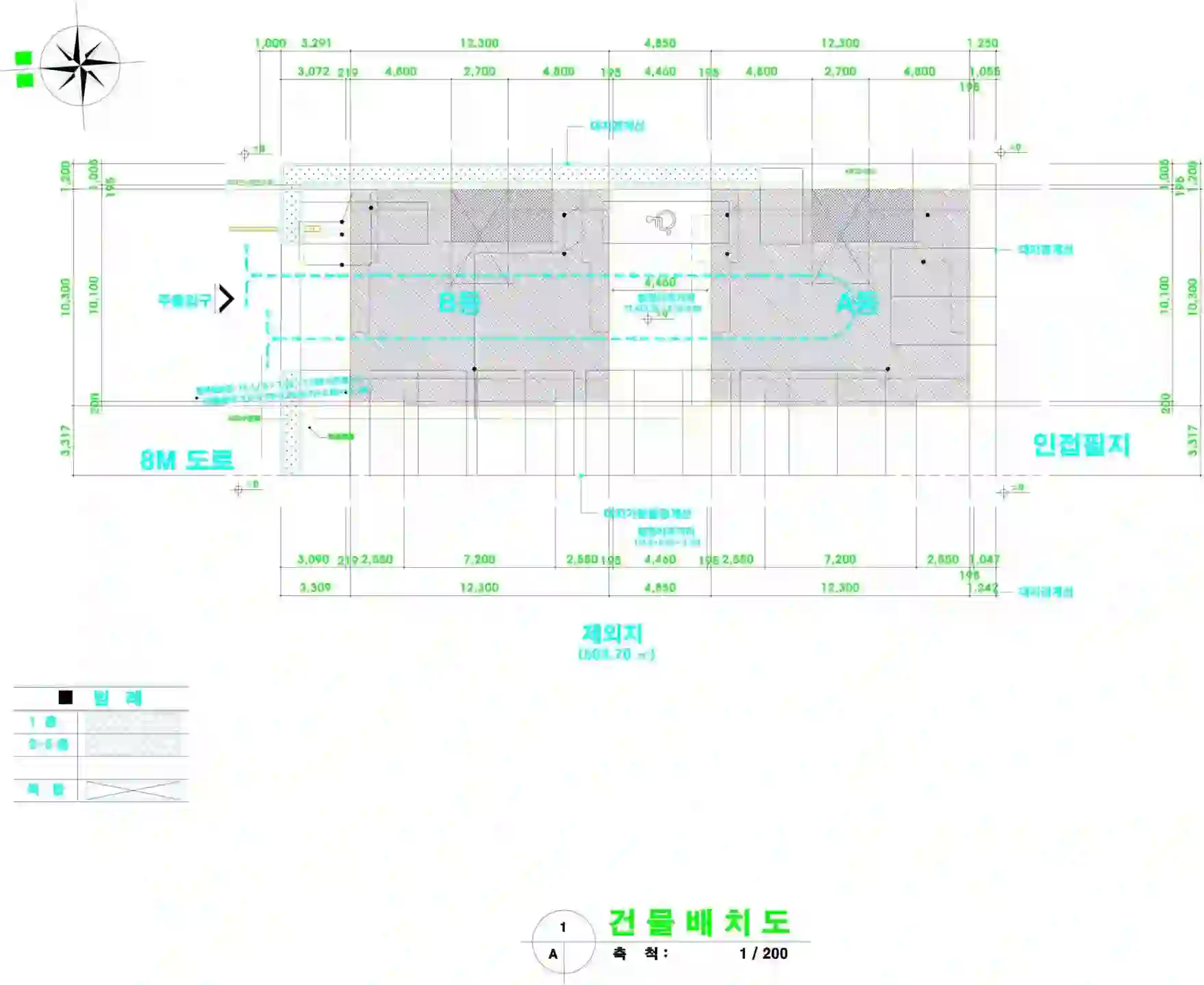 호암빌리지 배치도 이미지